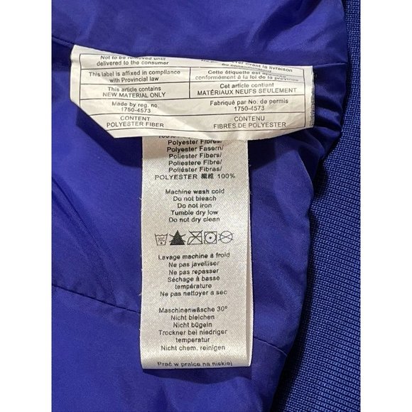 Burton Blue Cool Flavors Dry Ride Snowboard Skiing‎ Puffer Vest Womens Sz Small - Picture 12 of 14